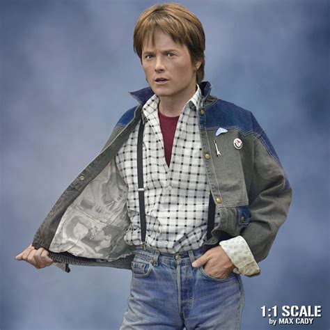 back to the future denim jacket replica|Marty Mcfly Back To The Future Denim Jacket.